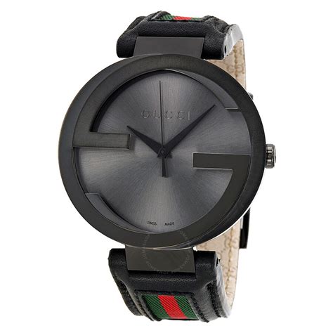 Gucci Interlocking Mens Watch YA133206 